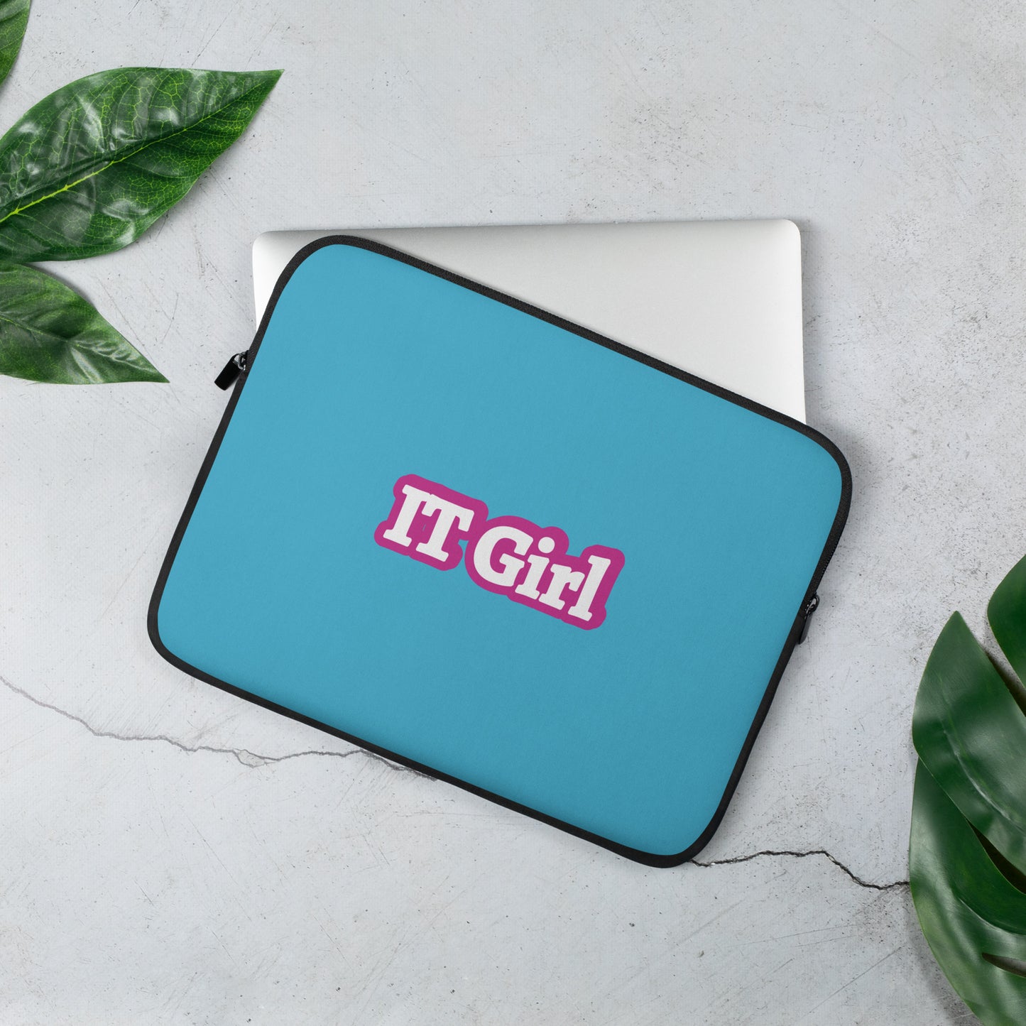 IT Girl Laptop Sleeve Tablet Sleeve 13 or 15 inch