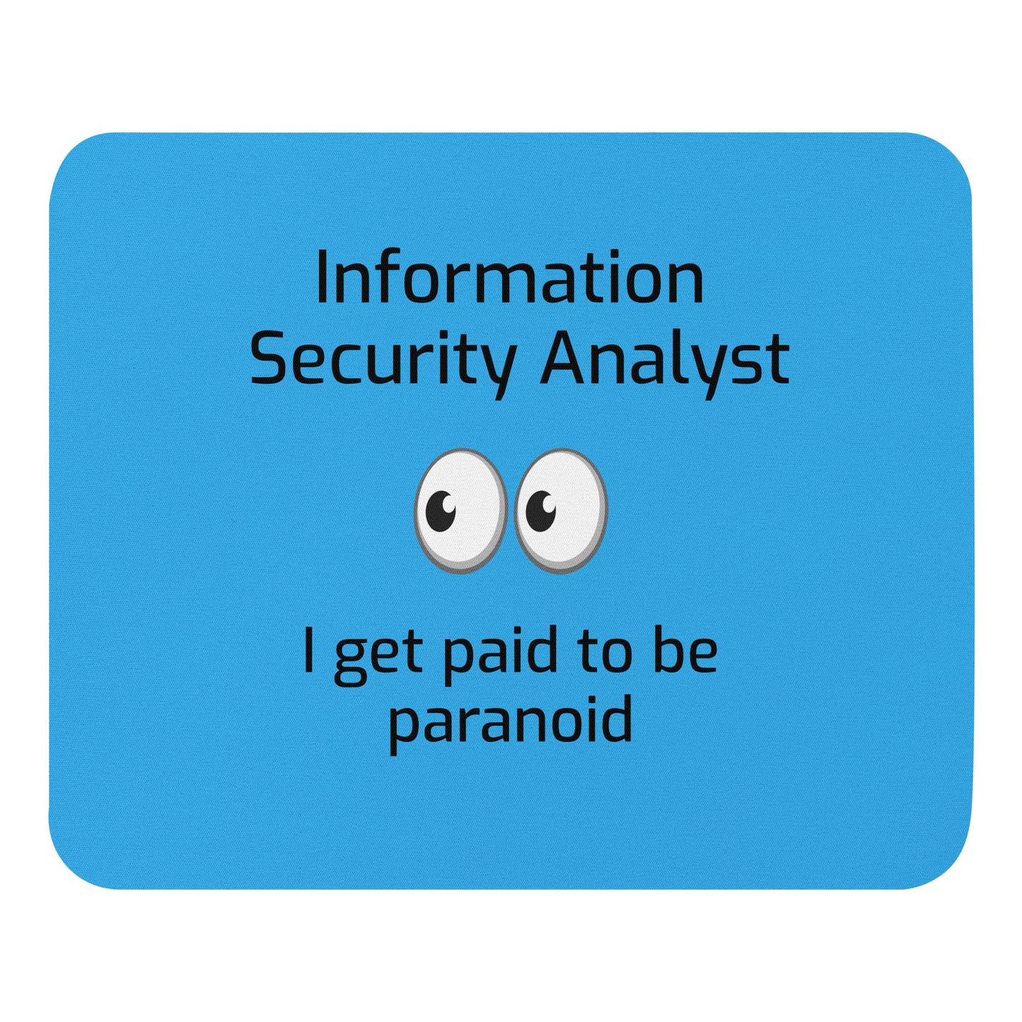 Information Security Analyst Funny Computer Mouse Pad Computer Gift