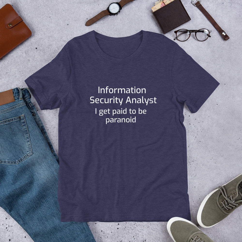 Information Security Analyst Funny Computer T-shirt, IT Humor, Geek Shirt