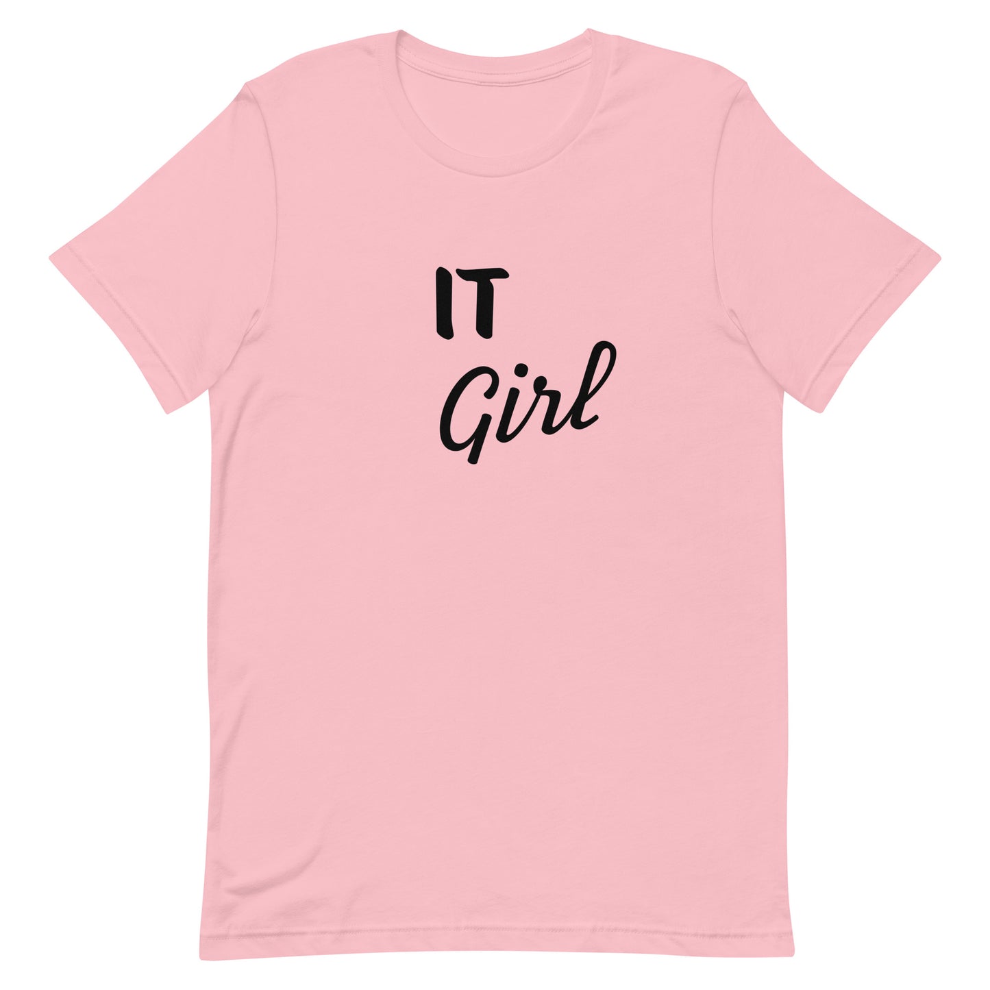 IT Girl Motivational T-shirt, Women in IT, STEM, Girls and Computers, Geek Shirt