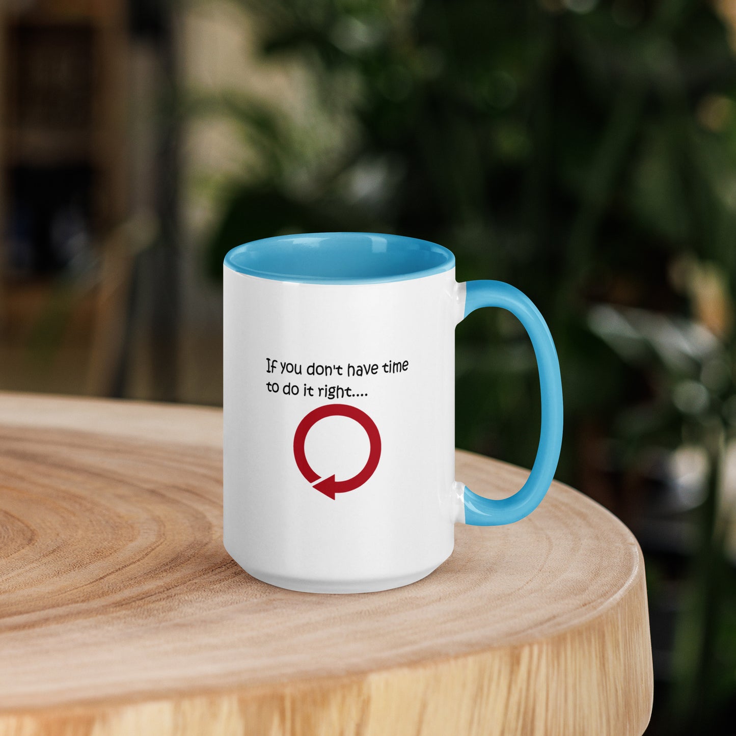 Circle Back Funny Office Mug