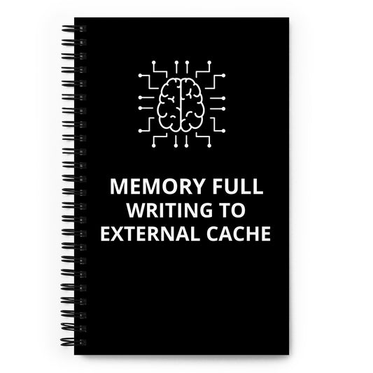 Memory Full Writing to External Cache Notebook