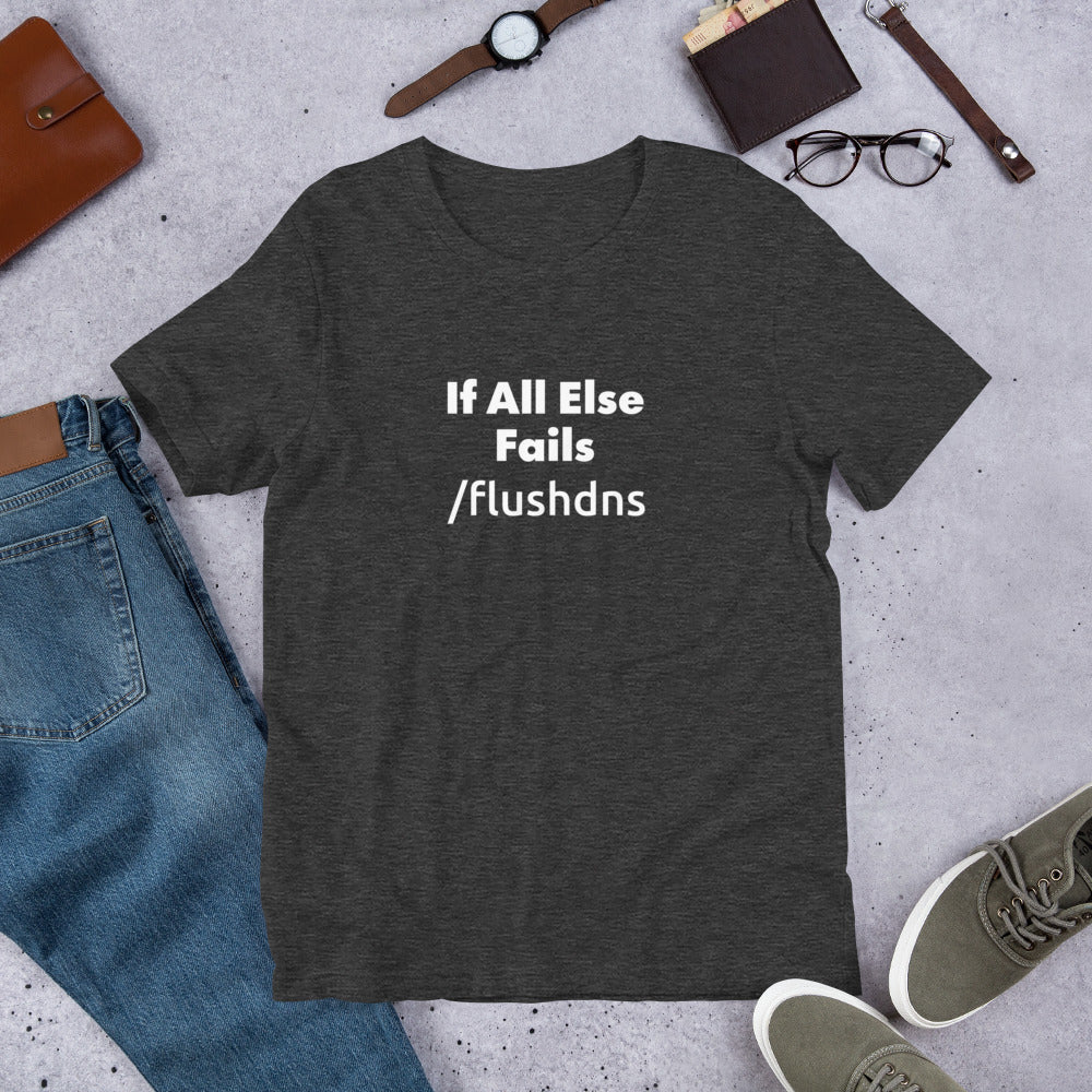 FlushDNS Funny Network Troubleshooting Shirt