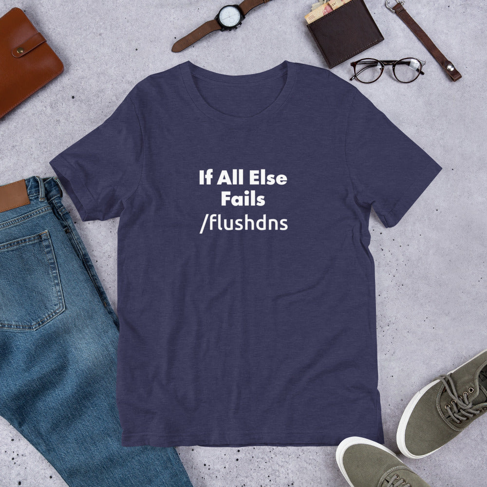 FlushDNS Funny Network Troubleshooting Shirt