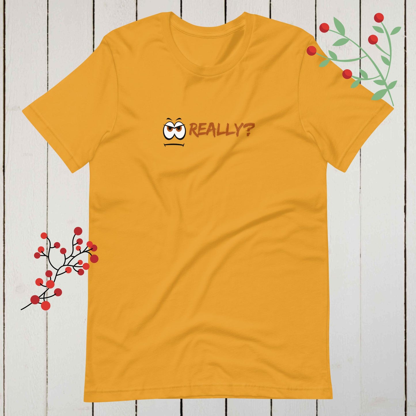 Really? Sarcastic Eyeball Graphic T-Shirt
