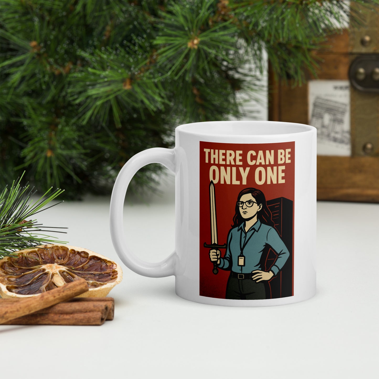 There Can Be Only One Woman in IT Mug