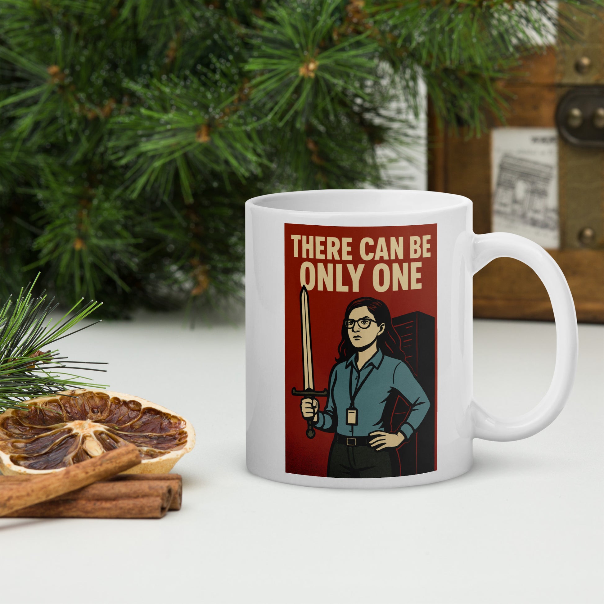 There Can Be Only One Woman in IT Mug