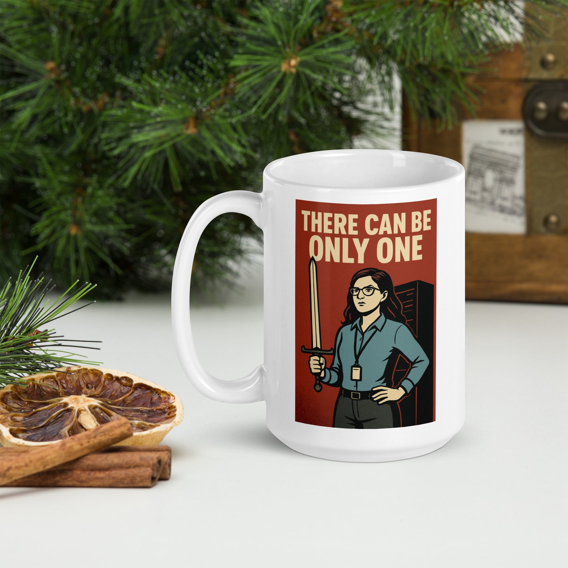 There Can Be Only One Woman in IT Mug