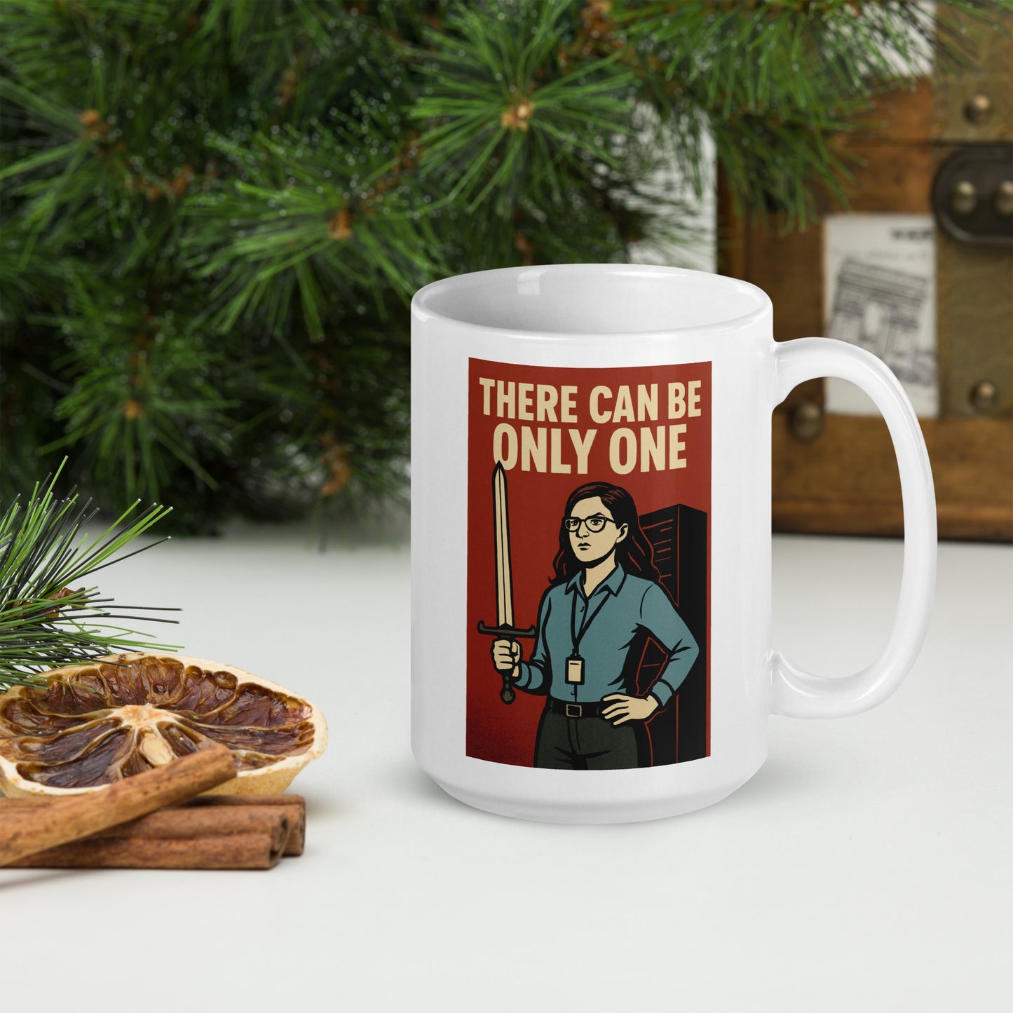 There Can Be Only One Woman in IT Mug