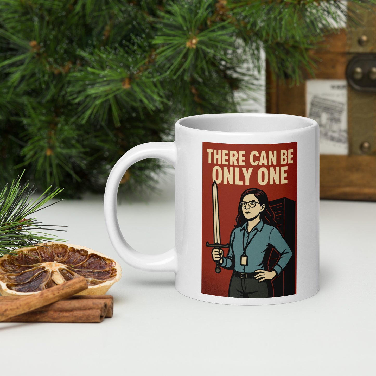 There Can Be Only One Woman in IT Mug