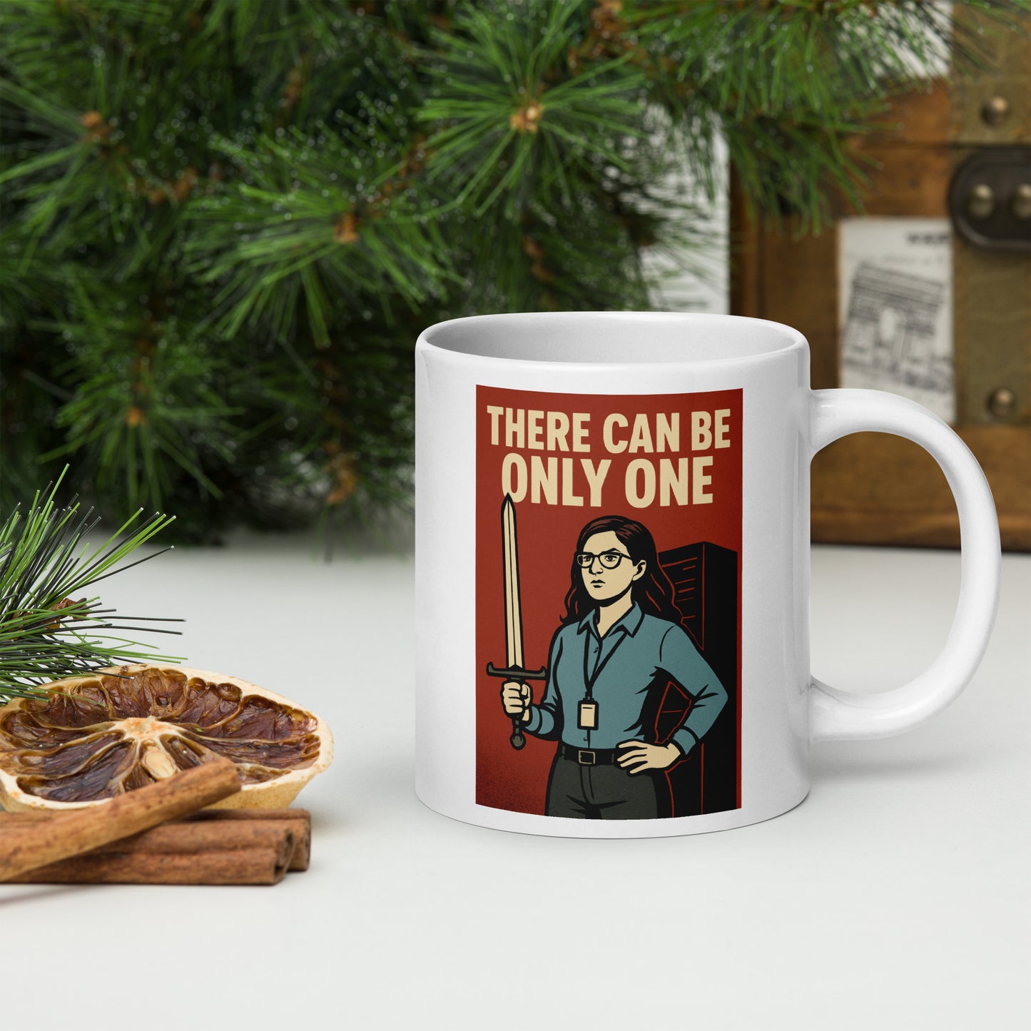 There Can Be Only One Woman in IT Mug