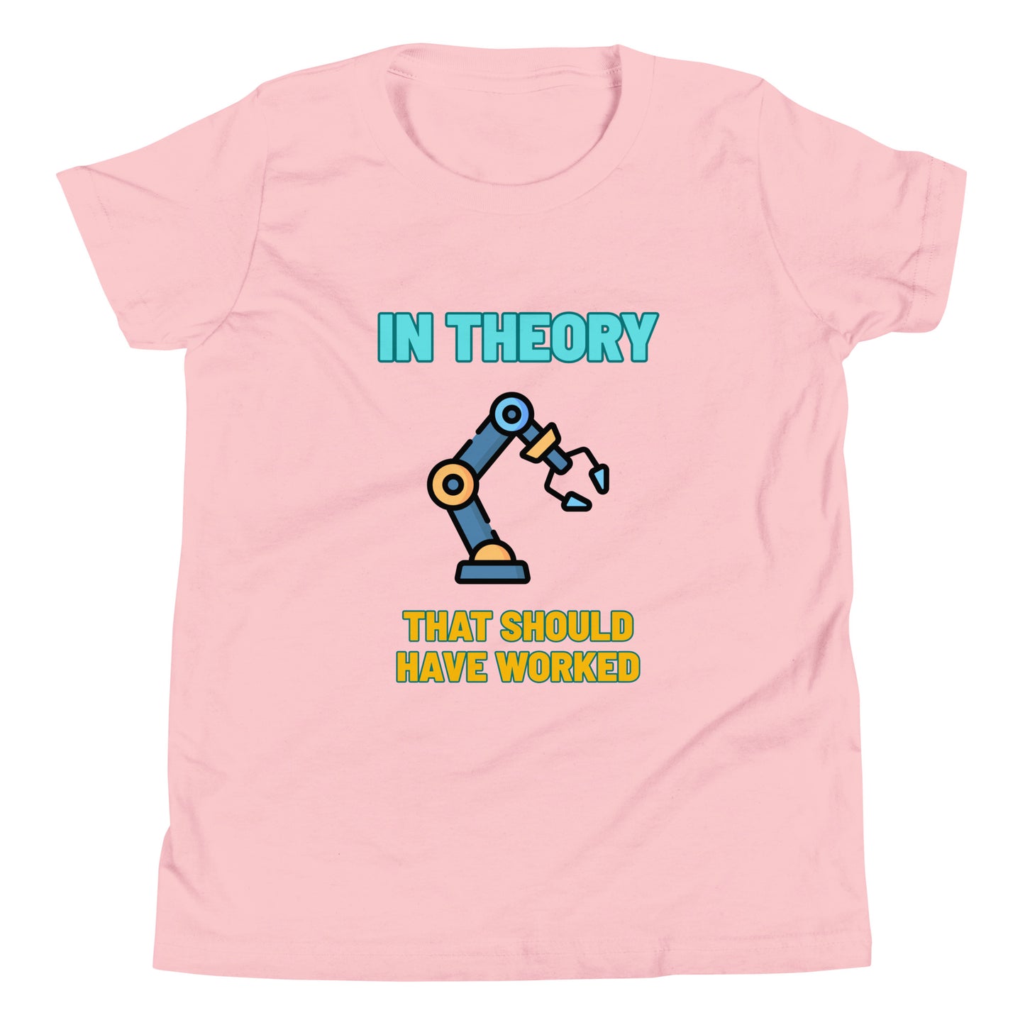 Kids Robotics T-Shirt Pink
