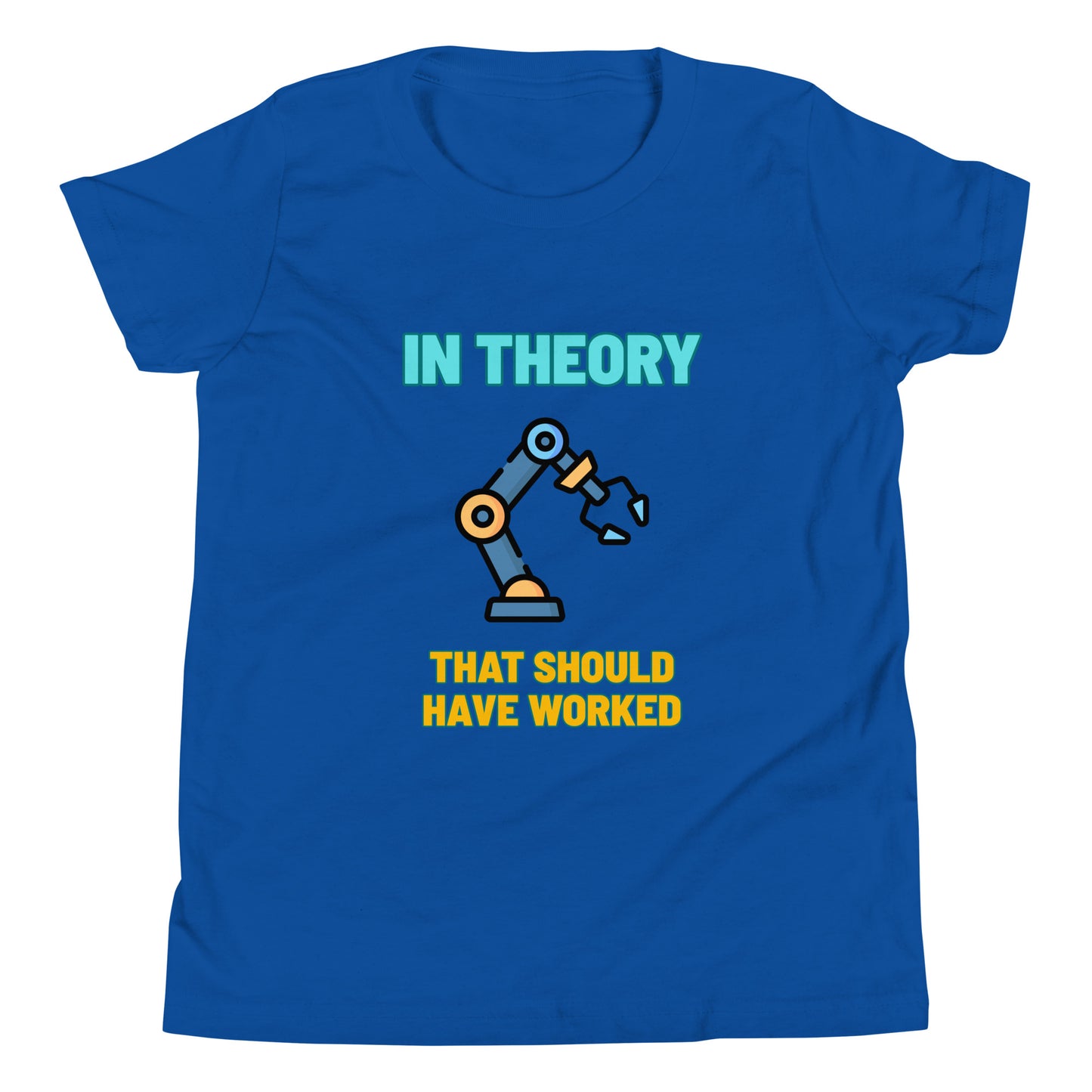 Kids Robotics T-Shirt Blue
