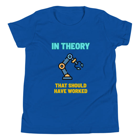 Kids Robotics T-Shirt Blue