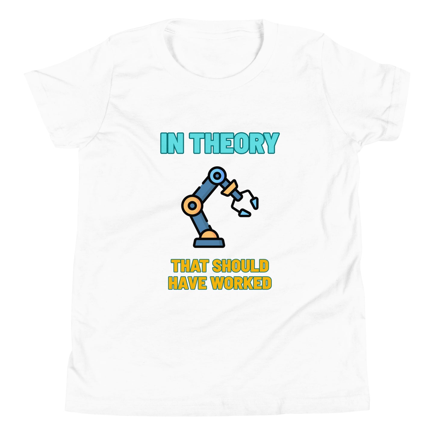 Kids Robotics T-Shirt White